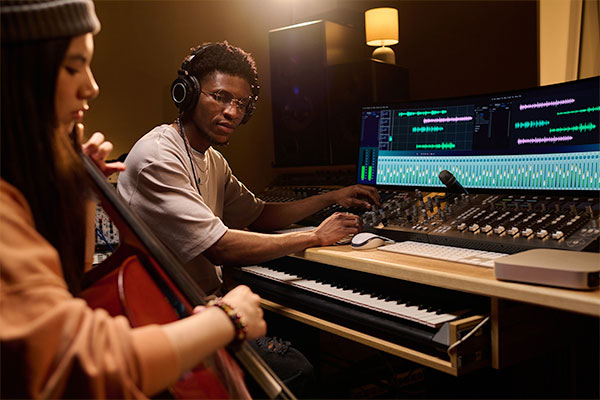 Digital music production