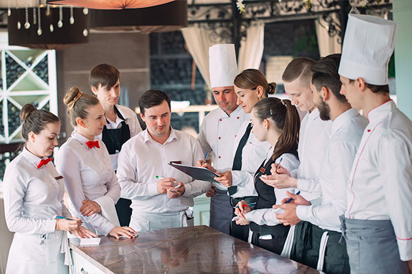 Professional cookery and hospitality